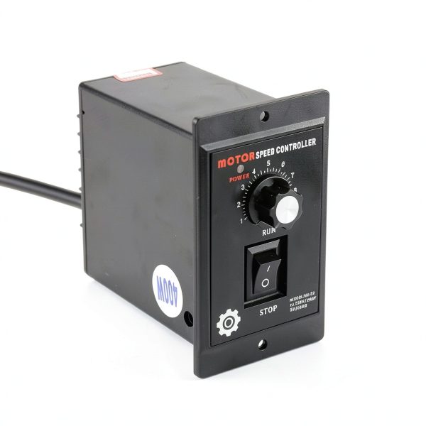 400W AC 220V Motor Speed Controller,Motor Speed Pinpoint Regulator Controller Forward & Backward for Packaging, Printing, Food, Electronics, Instrumentation,Clothing Industry Production Line-0