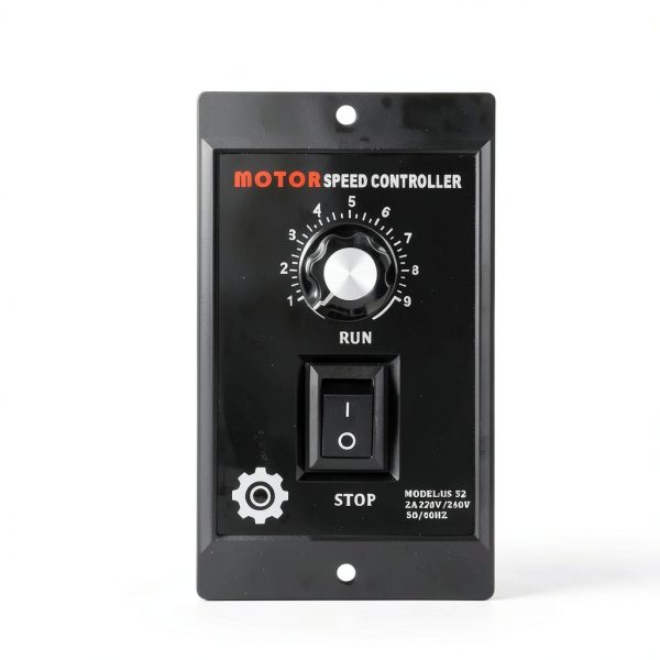 400W AC 220V Motor Speed Controller,Motor Speed Pinpoint Regulator Controller Forward & Backward for Packaging, Printing, Food, Electronics, Instrumentation,Clothing Industry Production Line-1